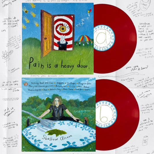 "Pain Is a Heavy Door" Vinyl - Fat Lip Red Variant
